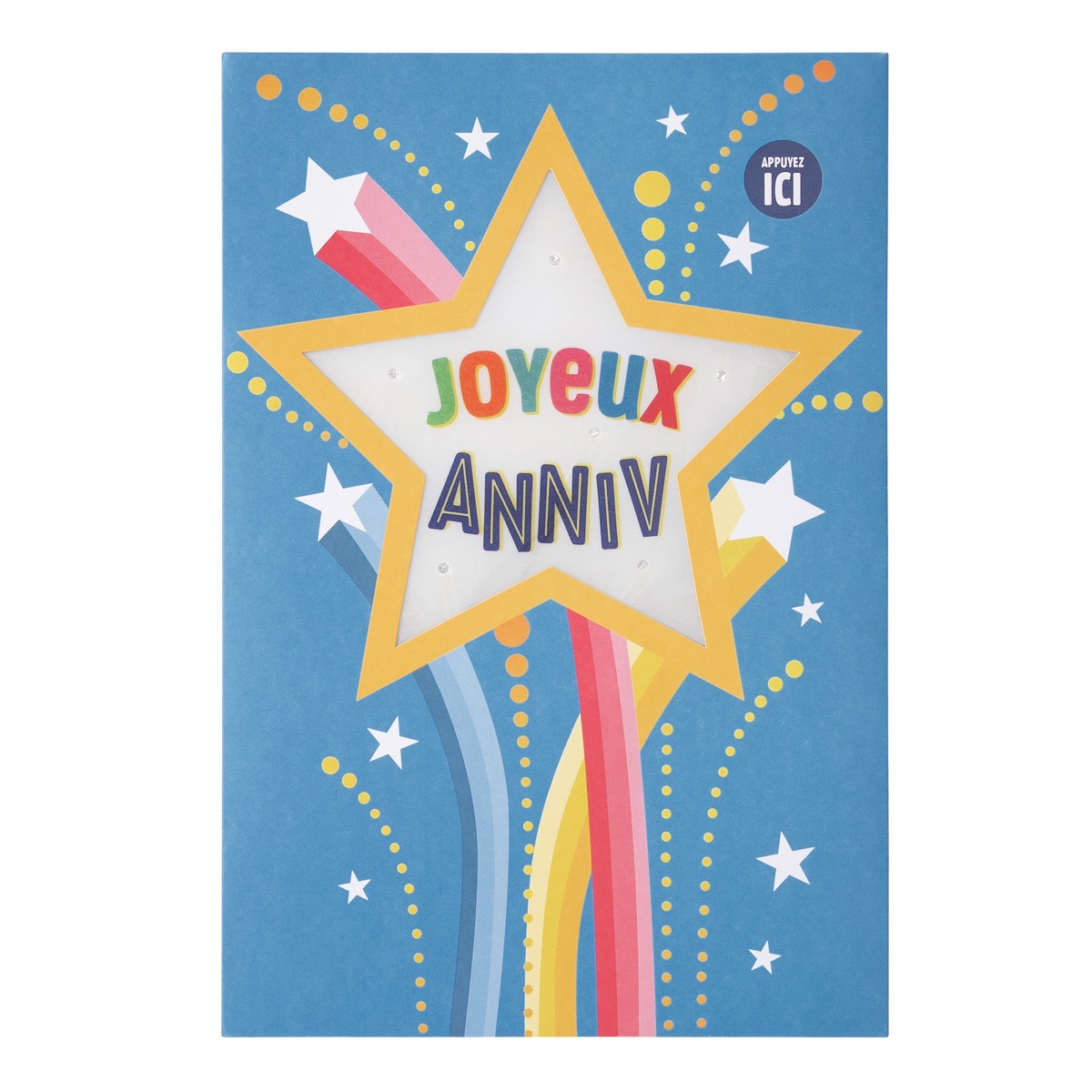 Carte musicale anniversaire Blurred lines