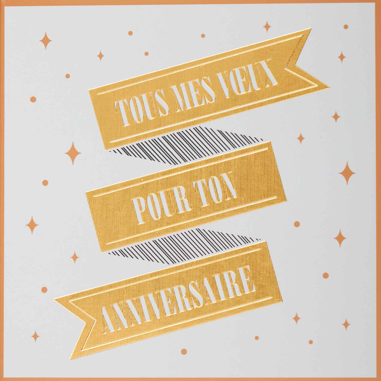 Carte anniversaire Tous mes voeux