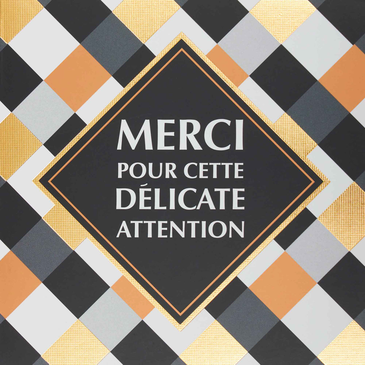 Carte Merci pour cette délicate attention