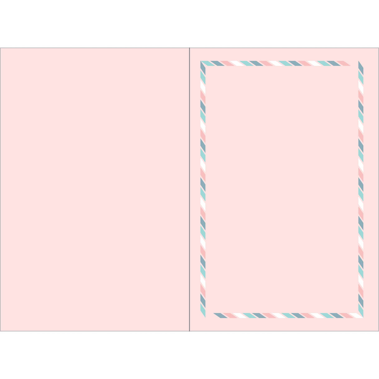 Carte graphique Bon anniversaire pastel et or