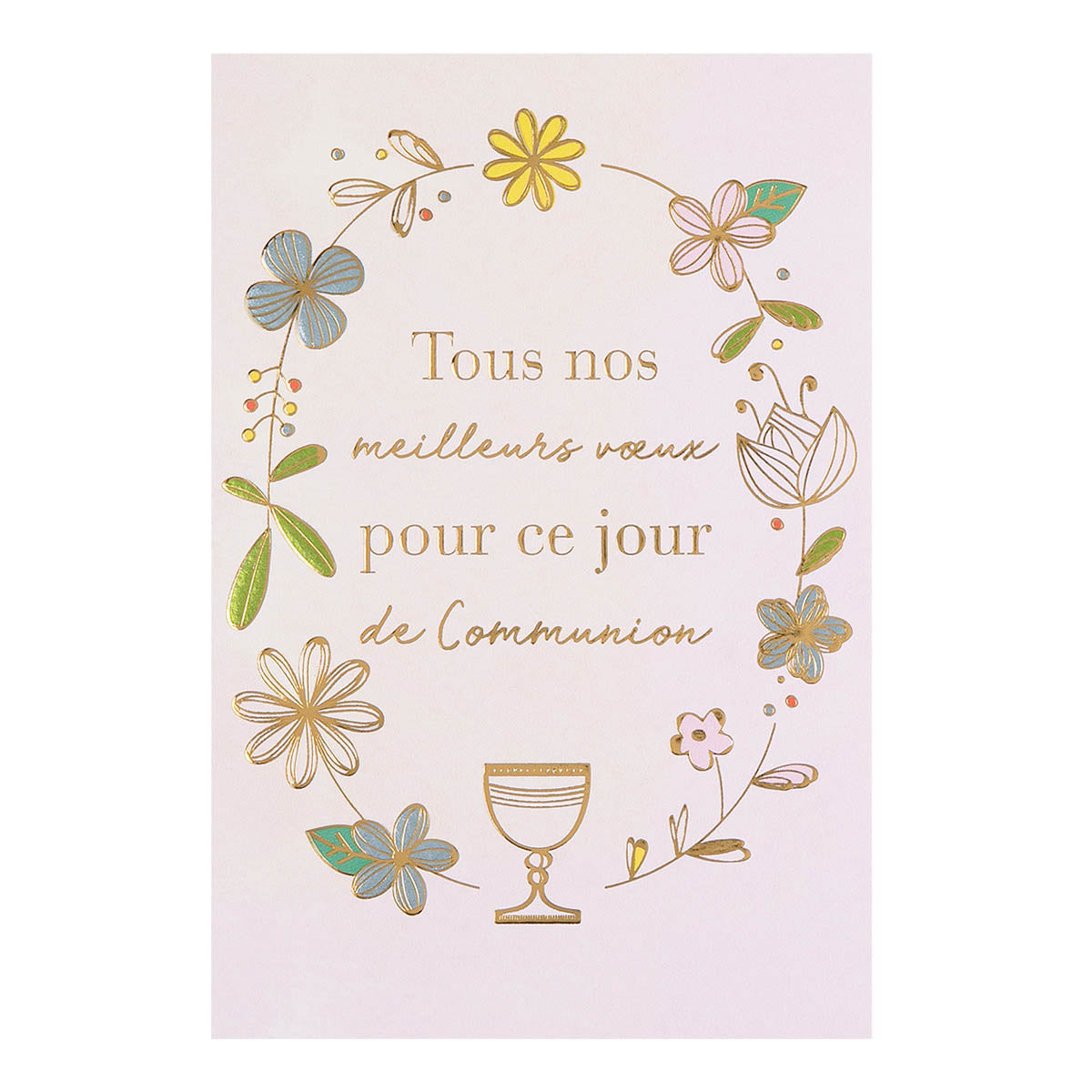Carte communion Meilleurs vœux