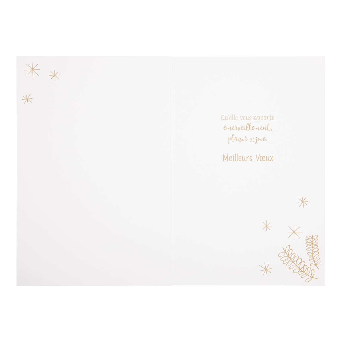 Carte de vœux Couronne de Noël