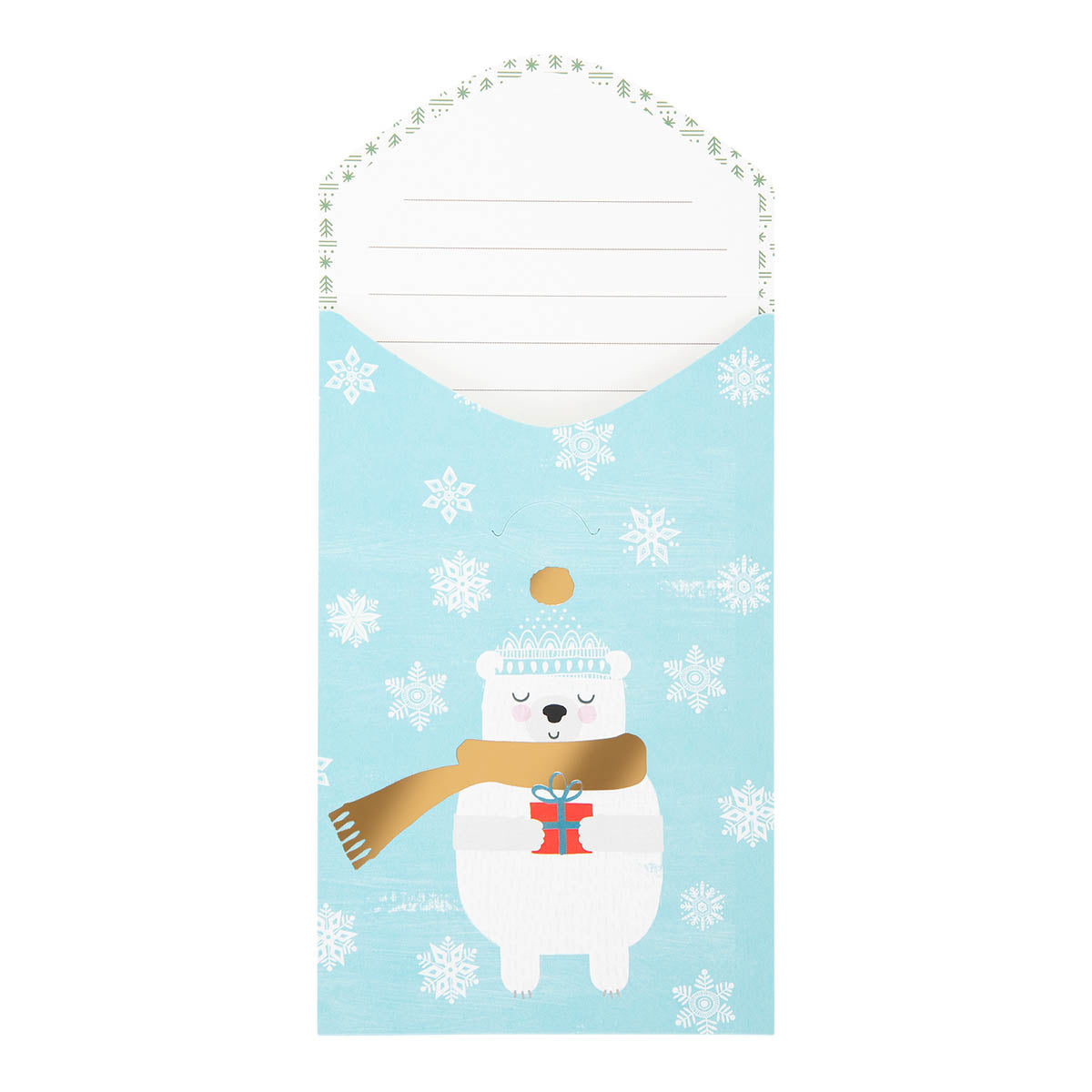 Carte de vœux Surprise Ourson