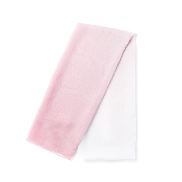 Étole femme dégradée - vieux rose