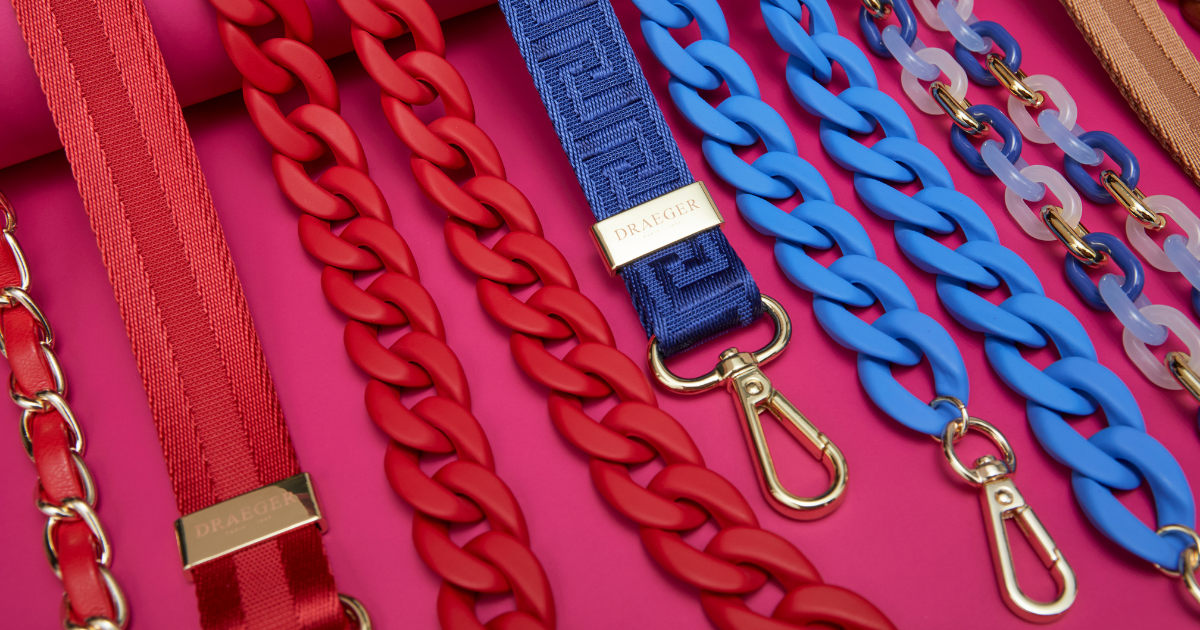 Nos accessoires de téléphone Draeger Paris : cordons, chaînes, dragonnes