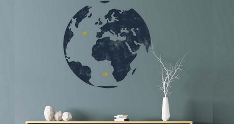 STICKERS CARTE DU MONDE : UNE MERVEILLEUSE IDÉE CADEAU !