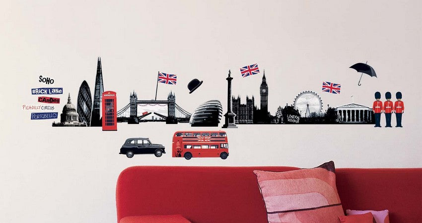 STICKERS LONDRES : LA « LONDON TOUCH » POUR PERSONNALISER VOTRE DÉCO