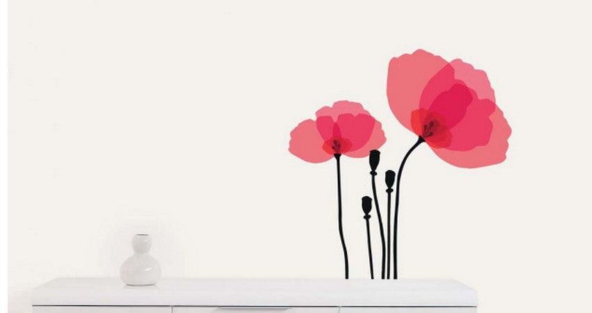 LES STICKERS FLEURS POUR CÉLÉBRER LE PRINTEMPS TOUTE L'ANNÉE !