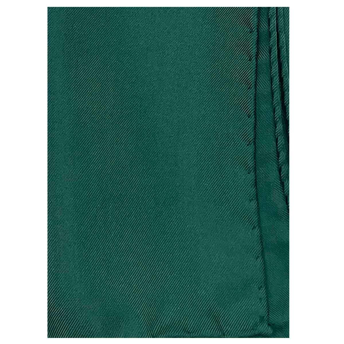 Pochette de costume en soie Vert 1
