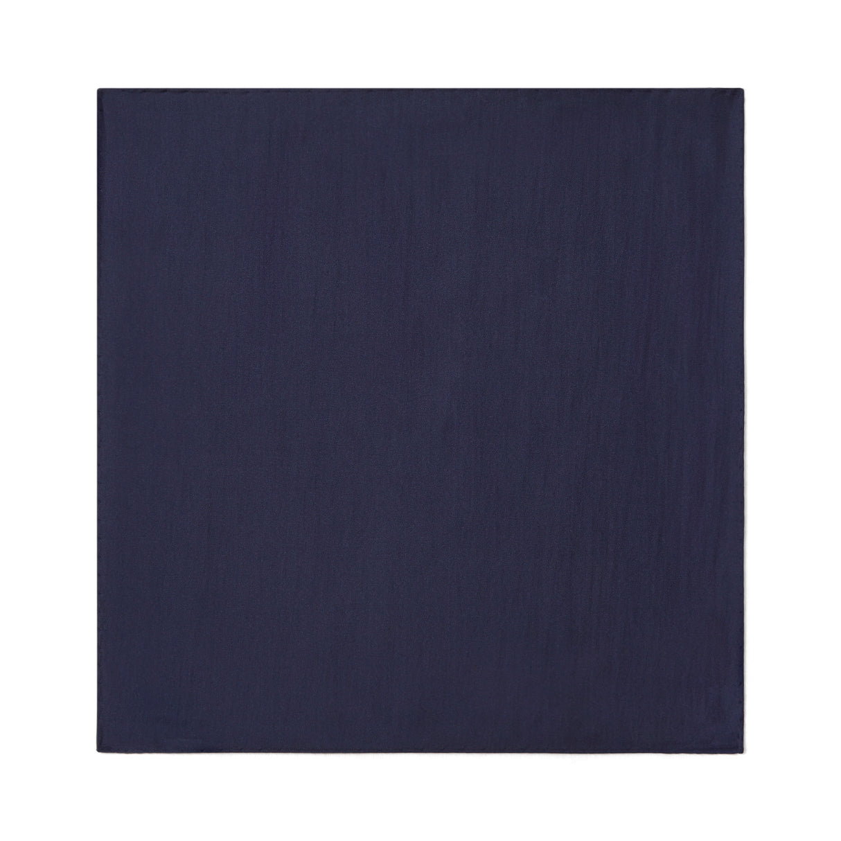 Pochette de costume en soie - bleu marine