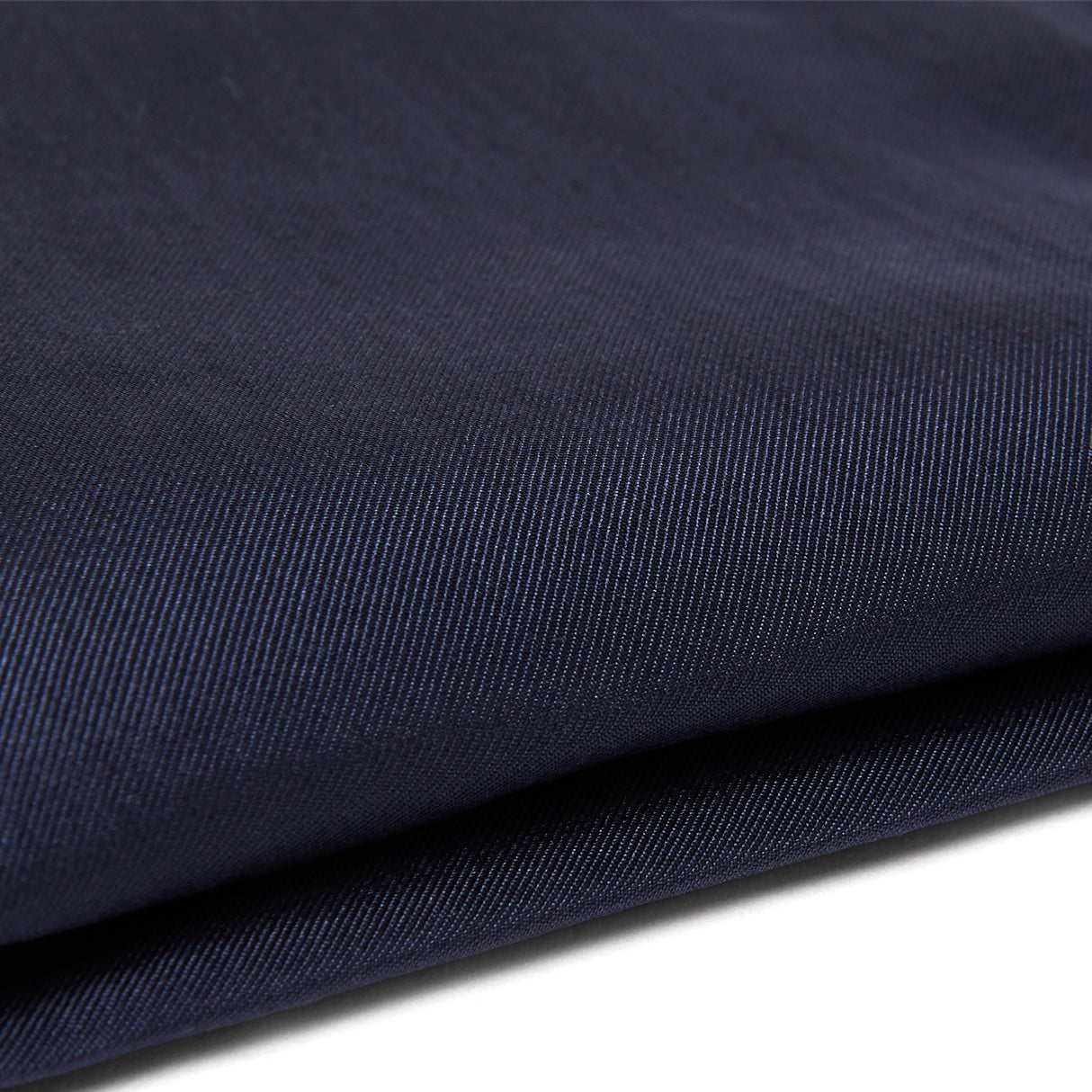 Pochette de costume en soie - bleu marine