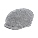 Gorra plana - Crema lisa - Talla única con elástico - Hombre - Draeger