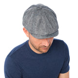 Gorra plana - Crema lisa - Talla única con elástico - Hombre - Draeger