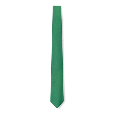 Cravate twill en soie Vert bouteille / 7.5 cm 2