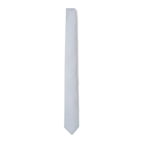 Cravate unie Gris natté / 6 cm 2