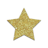 Confettis en papier - Blanc et or - 8,5x7,5 cm - Paillettes dorés
