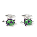 Boutons de manchettes Tortue de mer 1