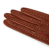 Gants en cuir à lacets Camel / L/XL 3