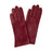 Gants tactiles en cuir - rouge 1