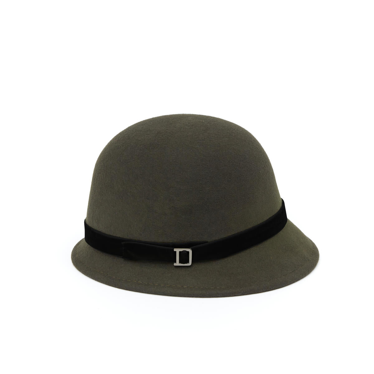 Chapeau Cloche Kaki 1