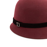 Chapeau Cloche Prune 3