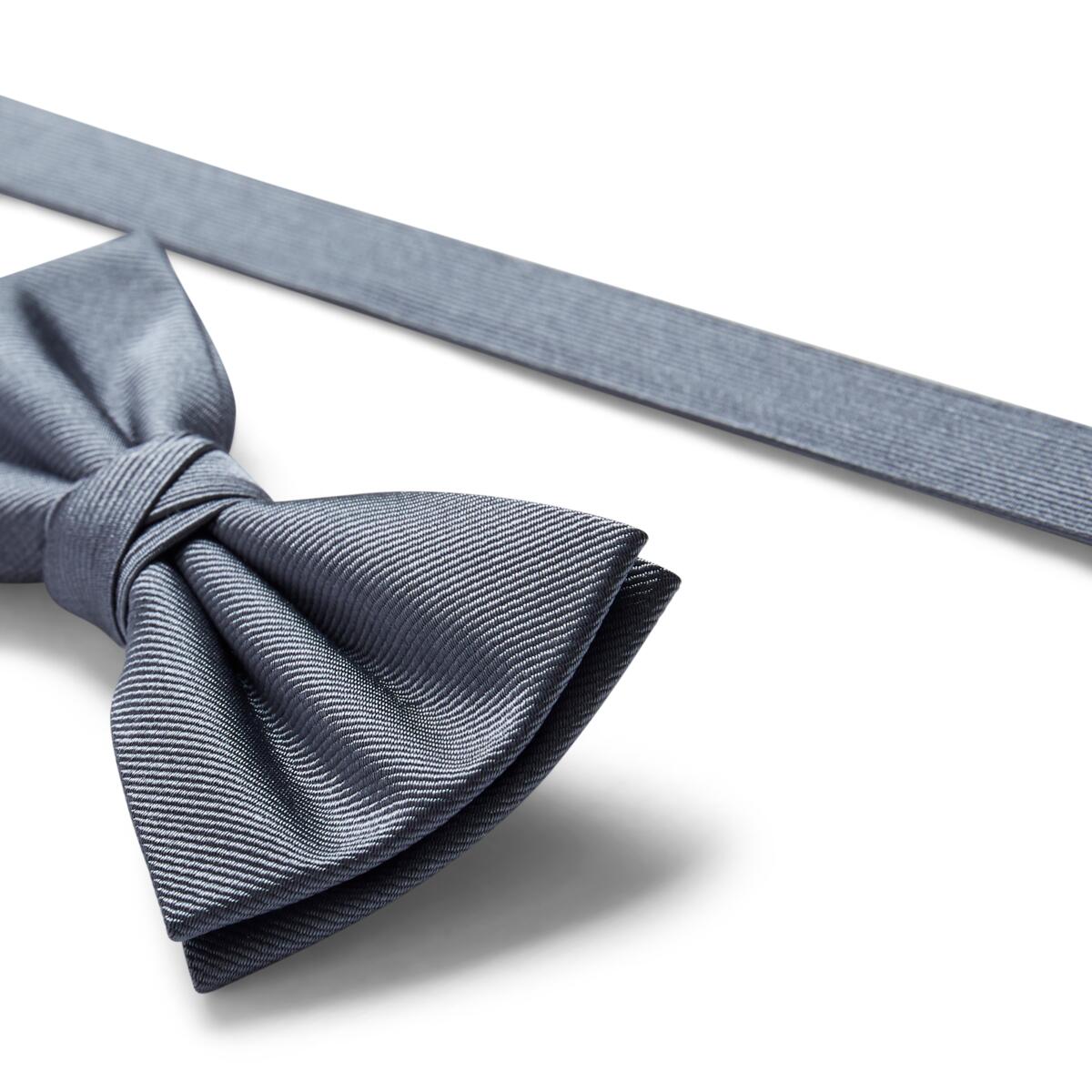 Nœud papillon twill Gris 3