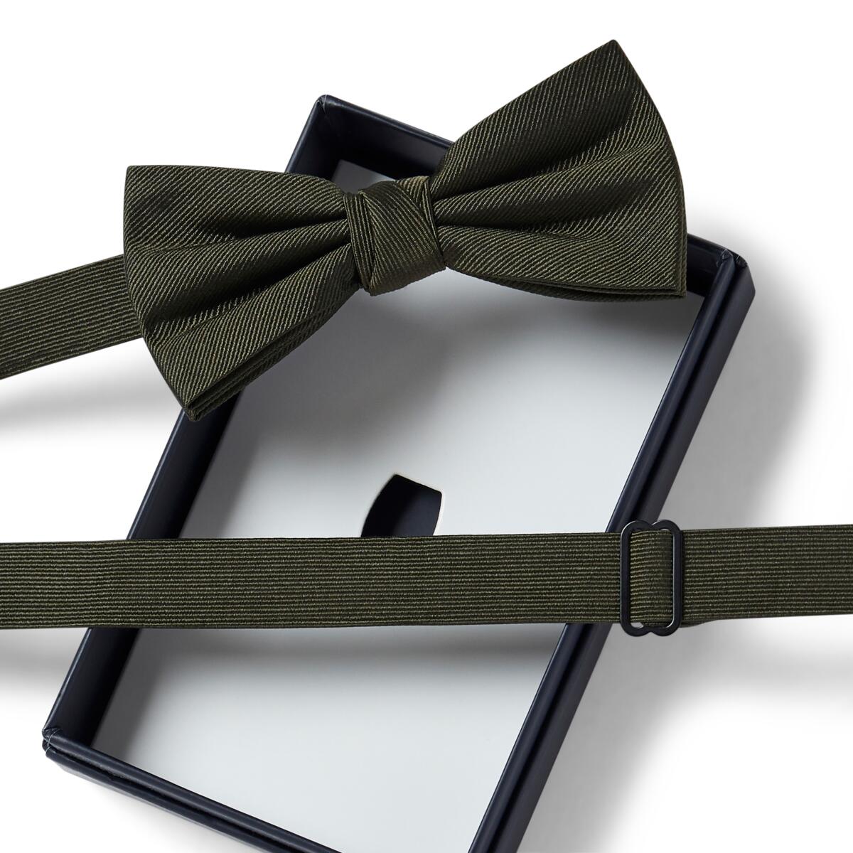 Nœud papillon twill Kaki 2