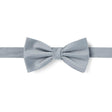 Noeud papillon twill gris clair