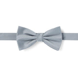 Noeud papillon twill gris clair