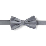 Nœud papillon twill Gris clair 3 1