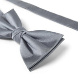 Nœud papillon twill Gris clair 3 3