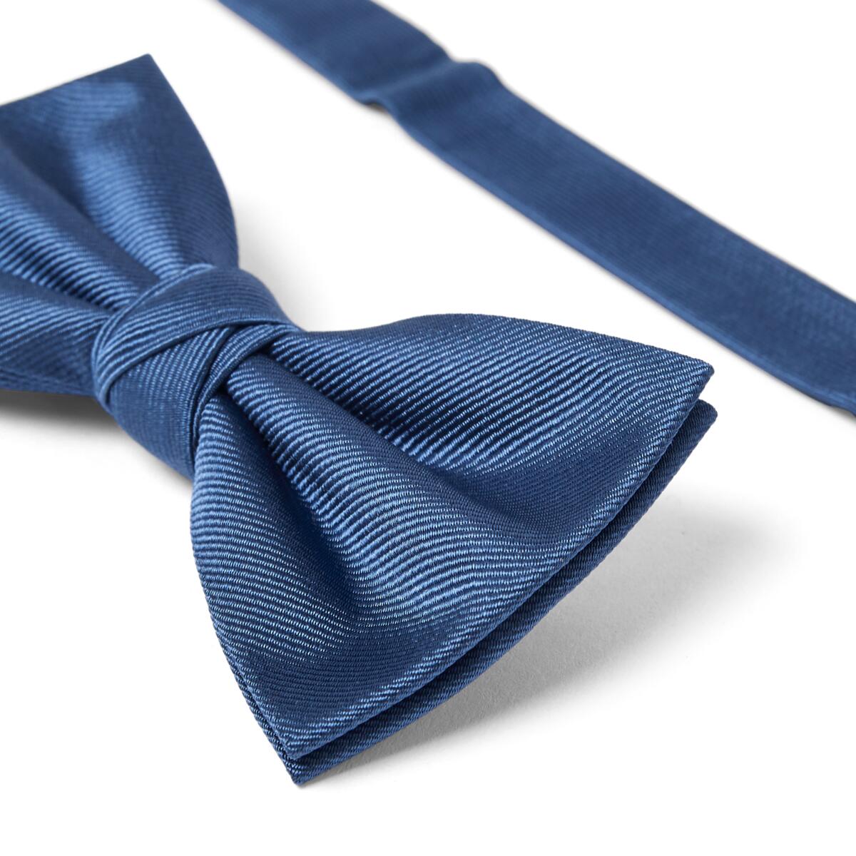 Nœud papillon twill Bleu 3