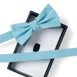 Nœud papillon denim Bleu 2