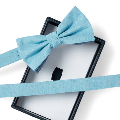 Nœud papillon denim Bleu 2