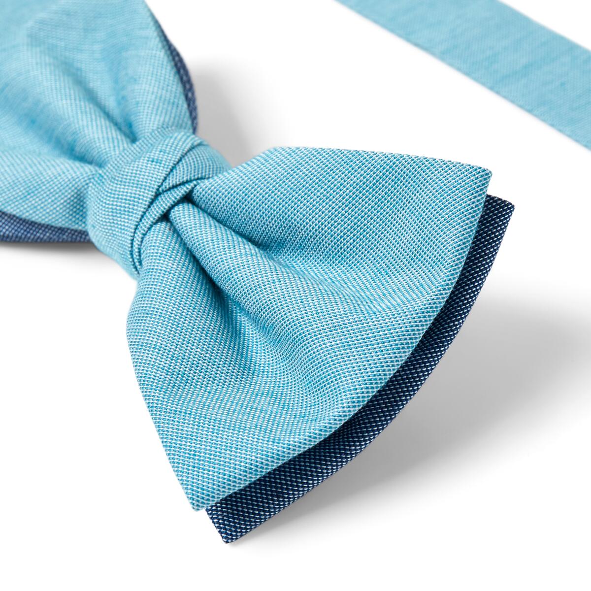 Nœud papillon denim Bleu 3