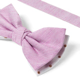 Nœud papillon denim Rose 3