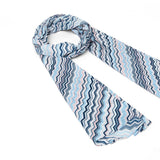 Etole à motif Bleu gris 2