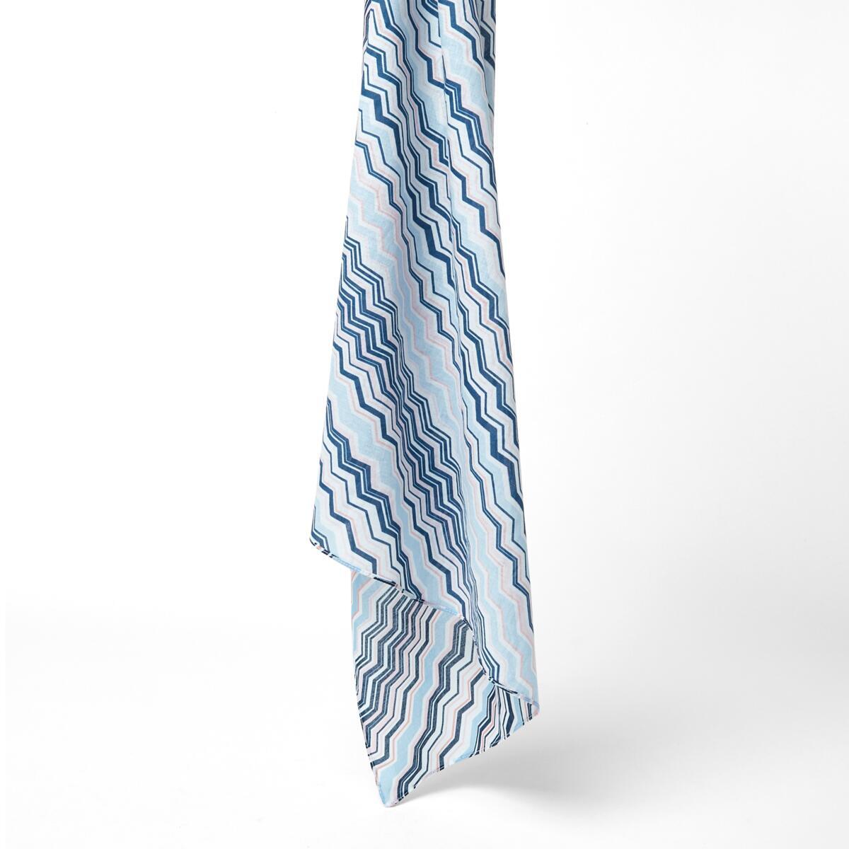 Etole à motif Bleu gris 3