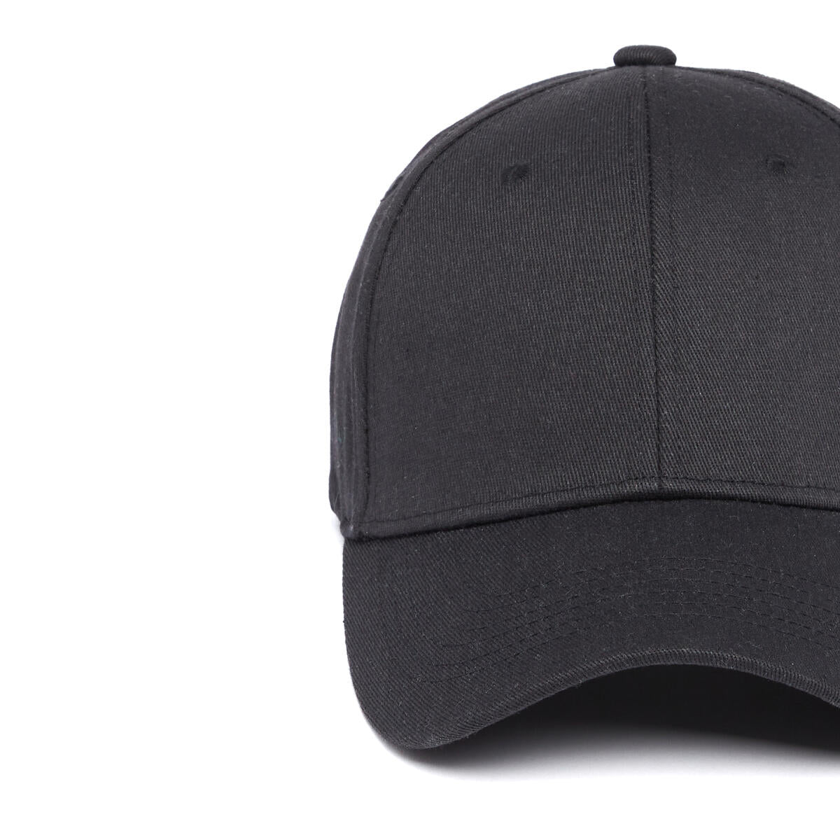 Casquette Unie - Plusieurs Coloris Noir 2