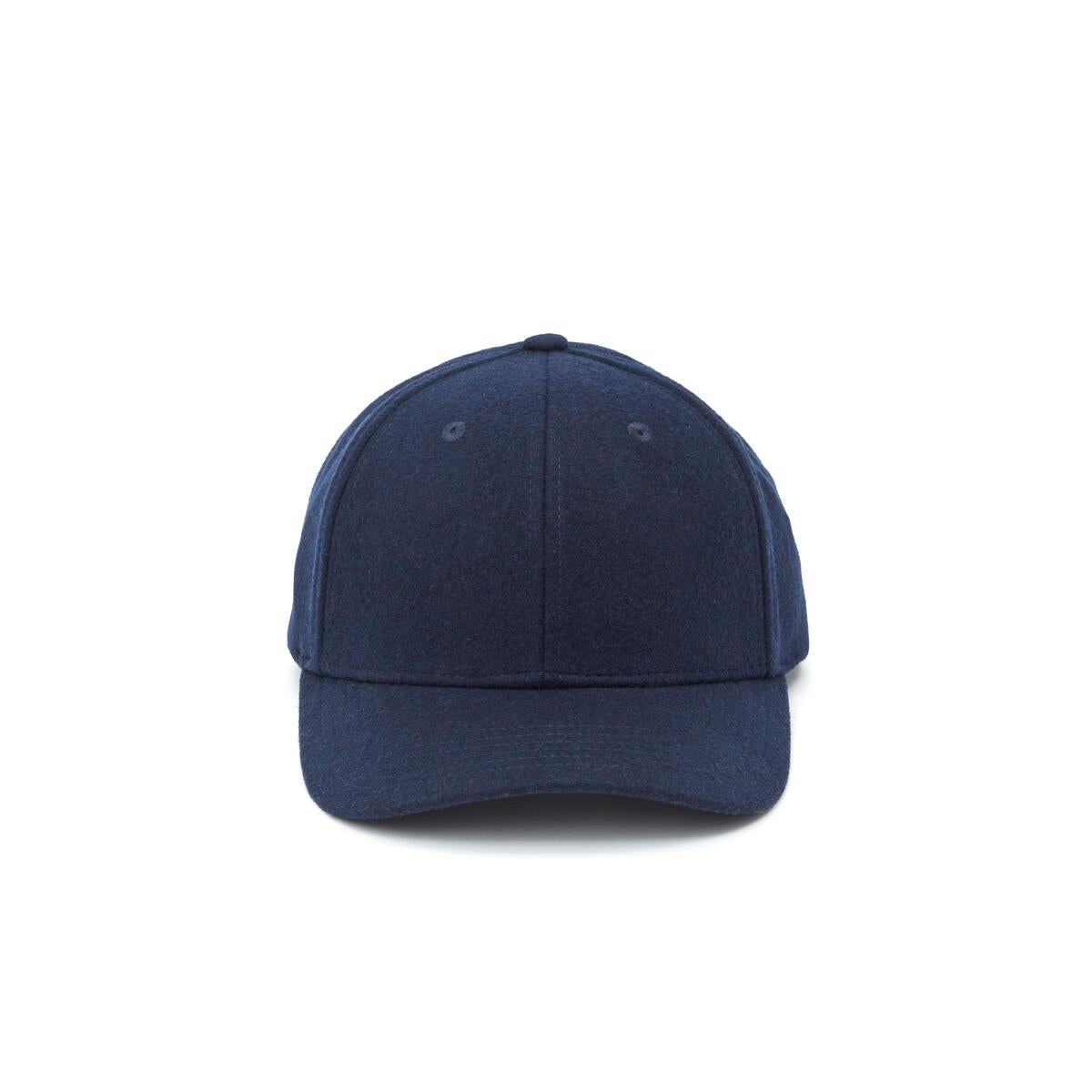 Gorra de fieltro azul marino - Hombre - Talla ajustable - 100% algodón