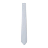 Cravate unie Gris natté / 7,5 cm 2