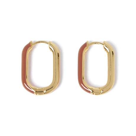 Boucles d'oreilles émail