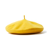Béret basque Jaune moutarde 2