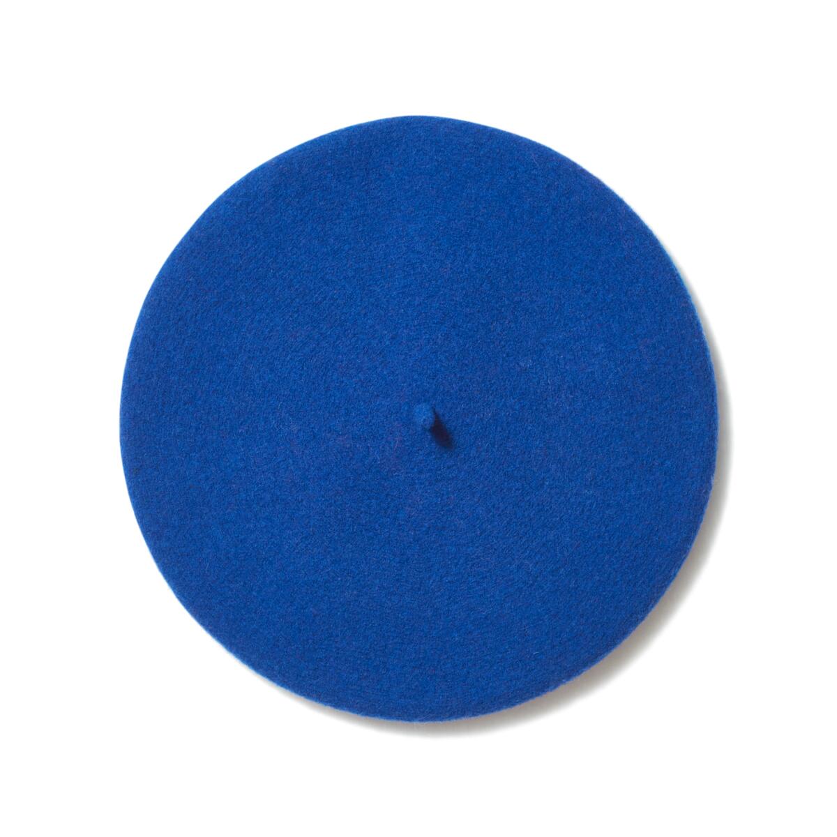 Béret basque Bleu roi 3