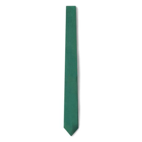 Cravate twill en soie Vert bouteille / 6 cm 2