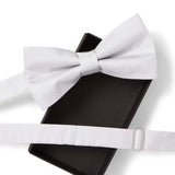 Noeud papillon twill gris clair