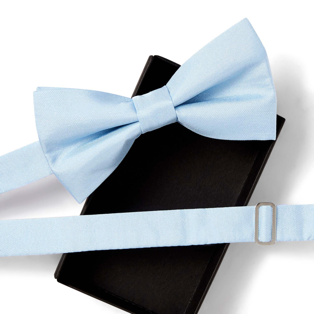 Noeud papillon twill bleu ciel