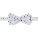 Nœud papillon à motif Gris à pois 1