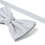 Nœud papillon à motif Gris losanges 3