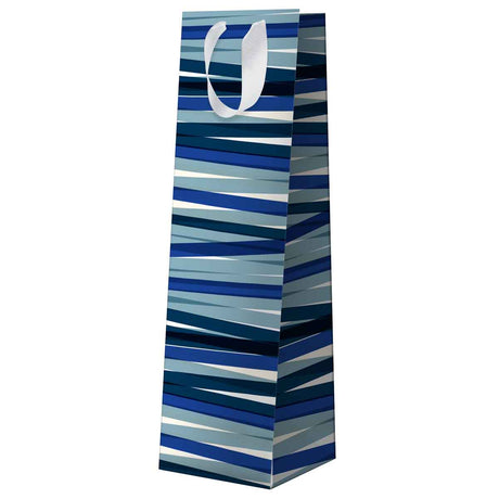 Bolsa para Botellas de Vino - Azul Pastel